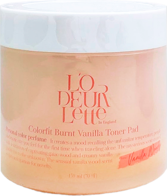 Пэд для лица L'odeurlette In England Colorfit Burnt Vanilla д/сухой и лишенной эласт. кожи (150мл)