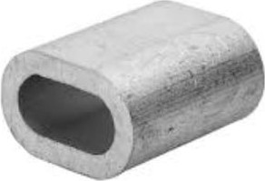 Зажим для каната TOR Втулка алюминиевая 30мм DIN 3093 (D) / 1039587