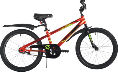 Детский велосипед Novatrack Juster 20 / 205JUSTER.RD23 (красный, разобранный, в коробке)