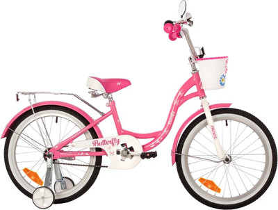 Детский велосипед Novatrack Butterfly / 207BUTTERFLY.PN23 (разобранный, в коробке)