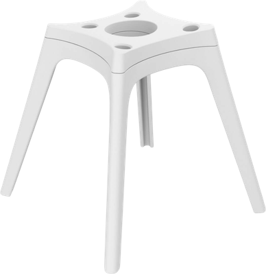 Каркас стула Sheffilton SHT-S195 / 288975 (белый пластик)