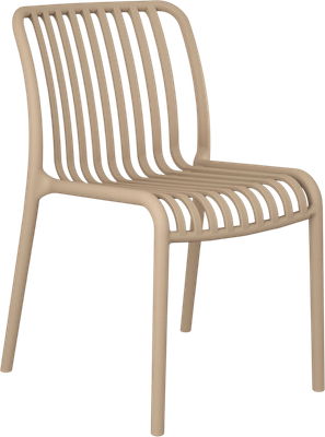 Стул пластиковый Sheffilton SHT-S173 / 288171 (пластик, капучино RAL 1019)