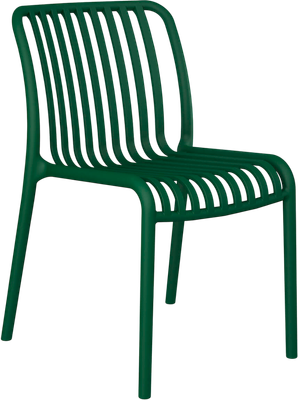 Стул пластиковый Sheffilton SHT-S173 / 288172 (пластик, темно-зеленый RAL 6028)