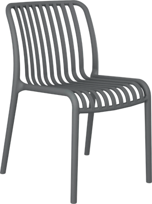 Стул пластиковый Sheffilton SHT-S173 / 288170 (пластик, темно-серый RAL 7024)