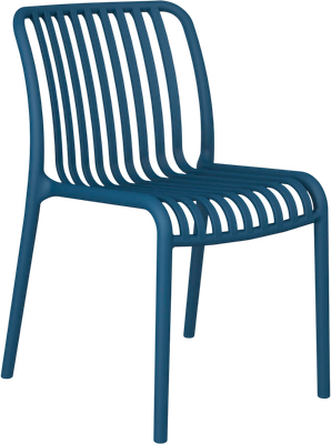 Стул пластиковый Sheffilton SHT-S173 / 288173 (пластик, темно-синий)