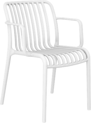 Стул пластиковый Sheffilton SHT-S173-1 / 288182 (пластик, белый)