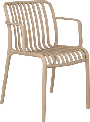 Стул пластиковый Sheffilton SHT-S173-1 / 288184 (пластик, капучино RAL 1019)