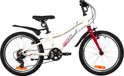 Детский велосипед Novatrack Novara / 20AHV.NOVARA.WT5 (белый, разобранный, в коробке)
