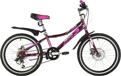 Детский велосипед Novatrack Alice / 20SH6D.ALICE.PR21 (разобранный, в коробке)