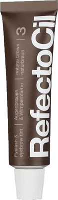 Краска для бровей RefectoCil Для бровей и ресниц 3 коричневый (15мл)