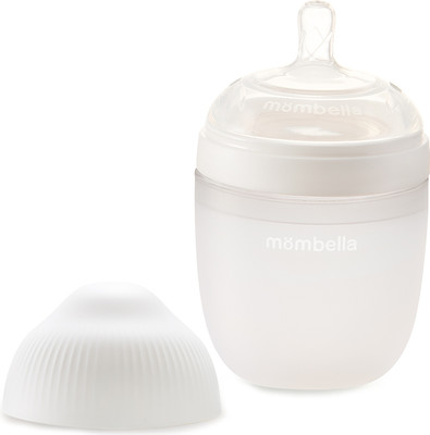 Бутылочка для кормления Mombella 8137 (210мл, белый)