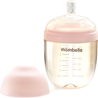 Бутылочка для кормления Mombella 8143 (210мл, розовый)