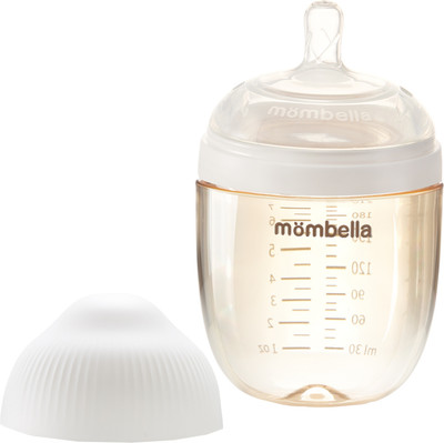 Бутылочка для кормления Mombella 8141 (210мл, белый)