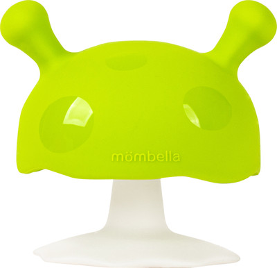 Прорезыватель для зубов Mombella Грибочек / 00114 (зеленый)