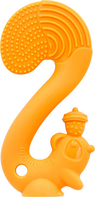 Прорезыватель для зубов Mombella Белка / 8060 (оранжевый)