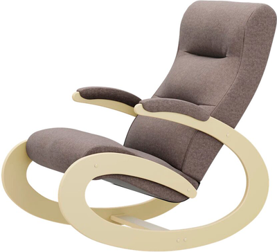Кресло-качалка Glider Экси (Runa Taupe/дуб шампань)
