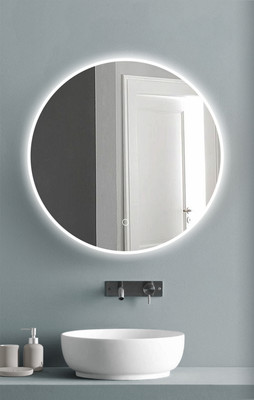 Зеркало Алмаз-Люкс Oslo 60s-1 (60x60см, с подсветкой и сенсорной кнопкой)