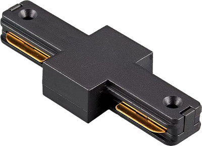 Коннектор для шинопровода JAZZway PTR P CI-BL / 5052079 (черный)