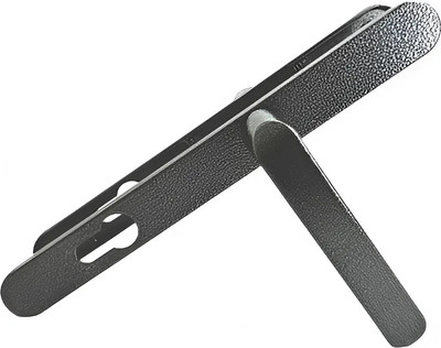 Ручка дверная Зенит Абсолют РФ1-85А/25 (серебристый)