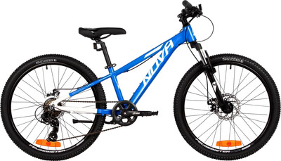 Велосипед Novatrack Extreme 24 / 24AHD.EXTREME.11BL5 (синий, разобранный, в коробке)