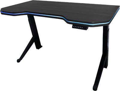 Стол с подъемным механизмом Fit Focus FTF-E Game 139x76x4.6 (черный/черный)