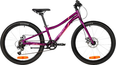 Велосипед Novatrack Novara 24 / 24AHD.NOVARA.10VL5 (фиолетовый, разобранный, в коробке)