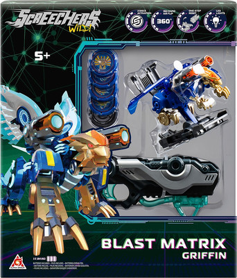 Игровой набор Screechers Wild. Бласт Матрикс Гриффон S5 / 62654