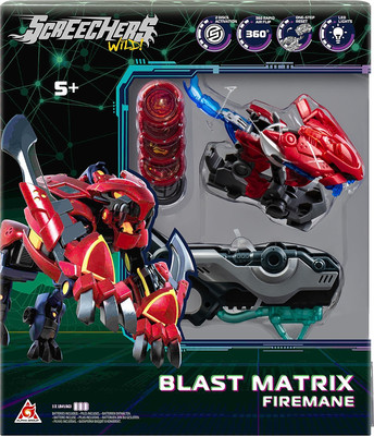 Игровой набор Screechers Wild. Бласт Матрикс Фаермэйн S5 / 62655