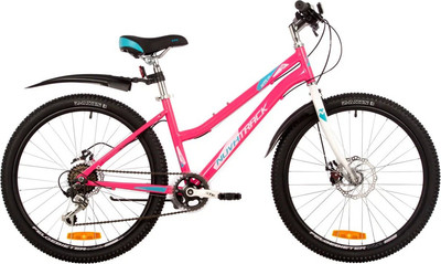 Велосипед Novatrack Jenny 24 / 24SHD.JENNY.12PN23 (розовый, разобранный, в коробке)