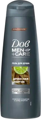 Гель для душа Dove Men+Care Древесная энергия (380мл)