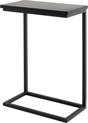 Приставной столик Stal-Massiv Goose (черный/черный)