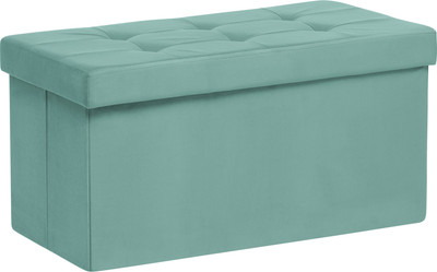 Пуф Импэкс Leset Леда складной с крышкой (велюр Velutto 43/зеленый)