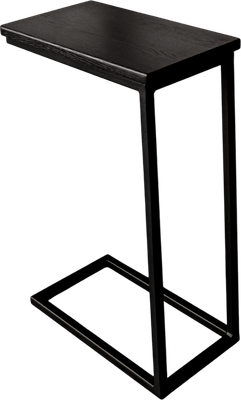 Приставной столик Stal-Massiv 1642-46 (черный/черный)