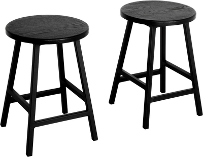 Набор табуретов Stal-Massiv SMH-245 (2шт, черный/черный)