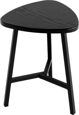 Табурет Stal-Massiv Delta-45 (черный/черный)