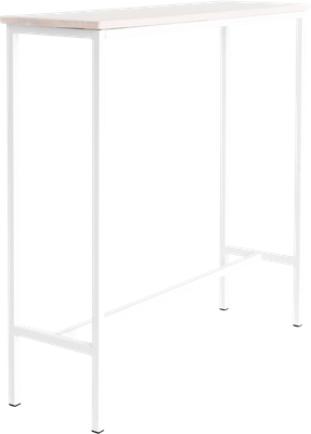 Барный стол Stal-Massiv SMT-108 (дуб беленый/белый)