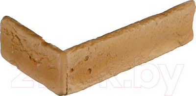 Декоративный камень гипсовый Petra Токио угловой элемент А01.20.У (слоновая кость/бежевый)