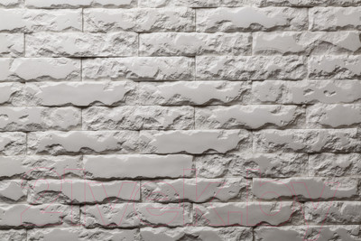 Декоративный камень гипсовый Petra Милан А10 (белый)