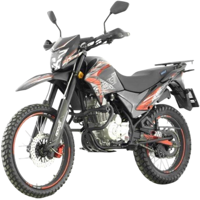 Мотоцикл Rockot XR250 21/18 ЭПТС (черный/красный)