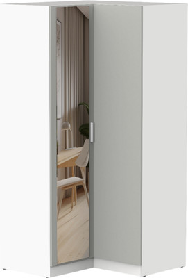 Шкаф Интермебель Марсель 1 зеркало / МР-12 (шиншилла серая)