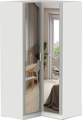 Шкаф Интермебель Марсель 2 зеркала / МР-12 (шиншилла серая)