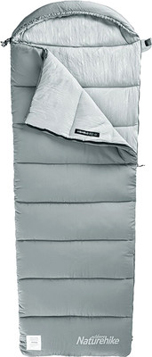 Спальный мешок Naturehike Envelope M400 / NH20MSD02-GM400-L (серый)