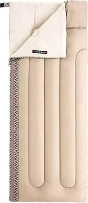 Спальный мешок Naturehike L150 190х75см / NH20MSD05-CRL (бежевый)
