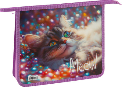 Папка для тетрадей ArtSpace Striped Cat / ПТ-73О2001