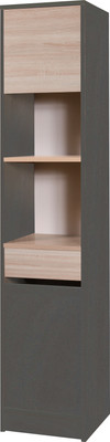 Стеллаж Мебель-Класс Вегас-3 (дуб сонома/антрацит)
