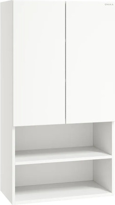 Шкаф для ванной Onika Маркус Нова 60 / 306703 (белый)
