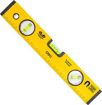 Уровень строительный Deli YS EDL290300 (300мм, магнит)