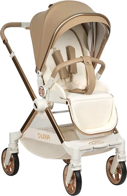 Детская прогулочная коляска Farfello Olivia (кварцевый песок)