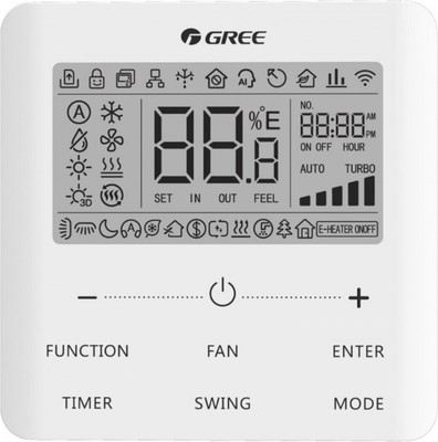 Пульт ДУ для климатической техники Gree XE7A-24/HC с подддержкой Wi-Fi