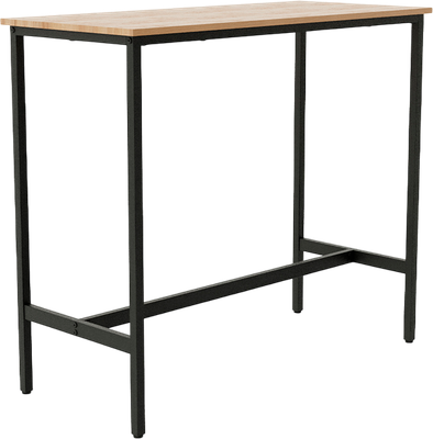 Барный стол Gutta 100x115x51 (эвок/черный)